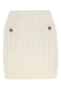 Prada Gonna Mini Skirt — Beige