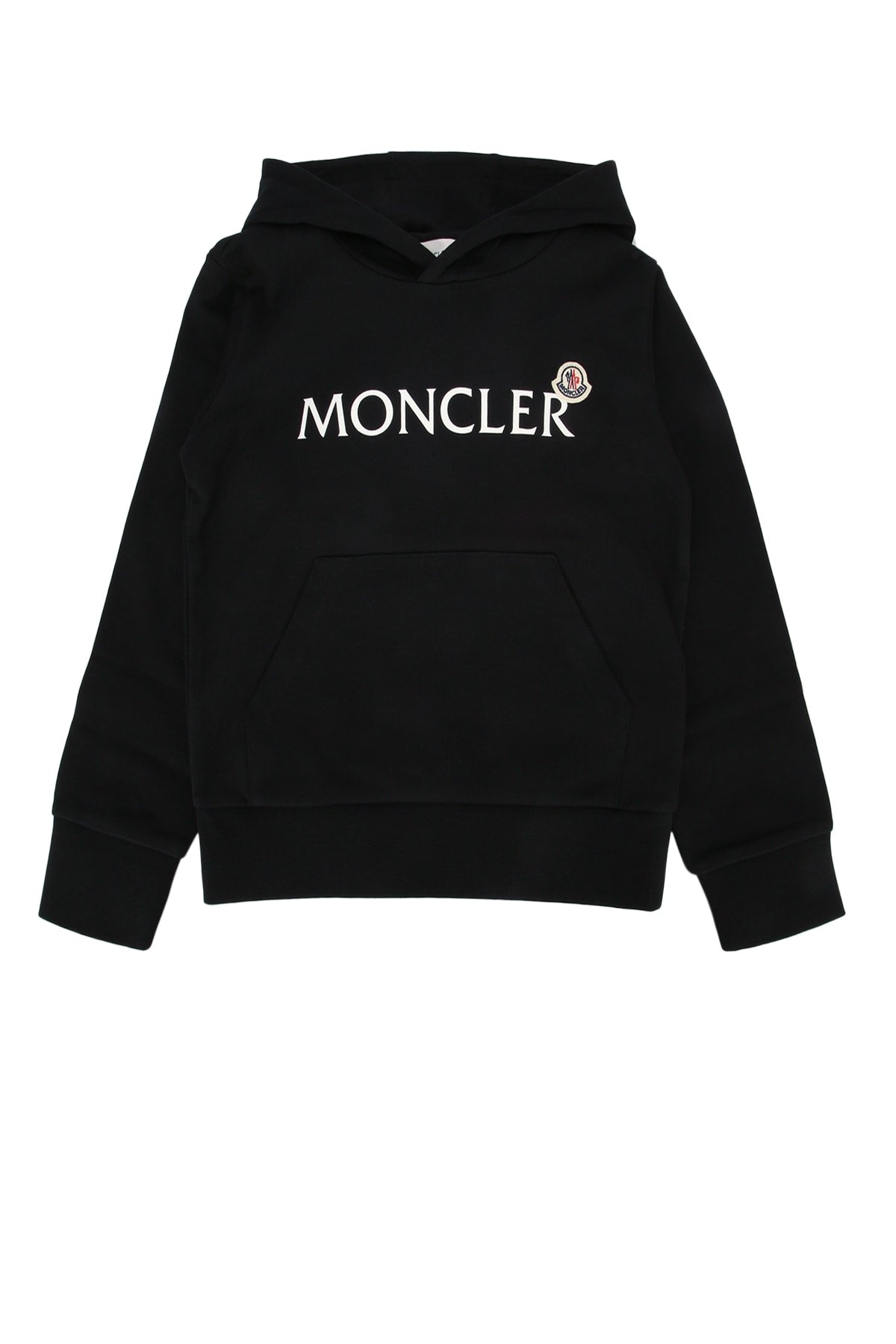 Moncler Jr Sweater Hoodie — Black