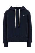 Autry Cotton Hoodie — Navy