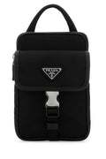 Prada Re-Nylon Phone Case Phone Wallet — Black