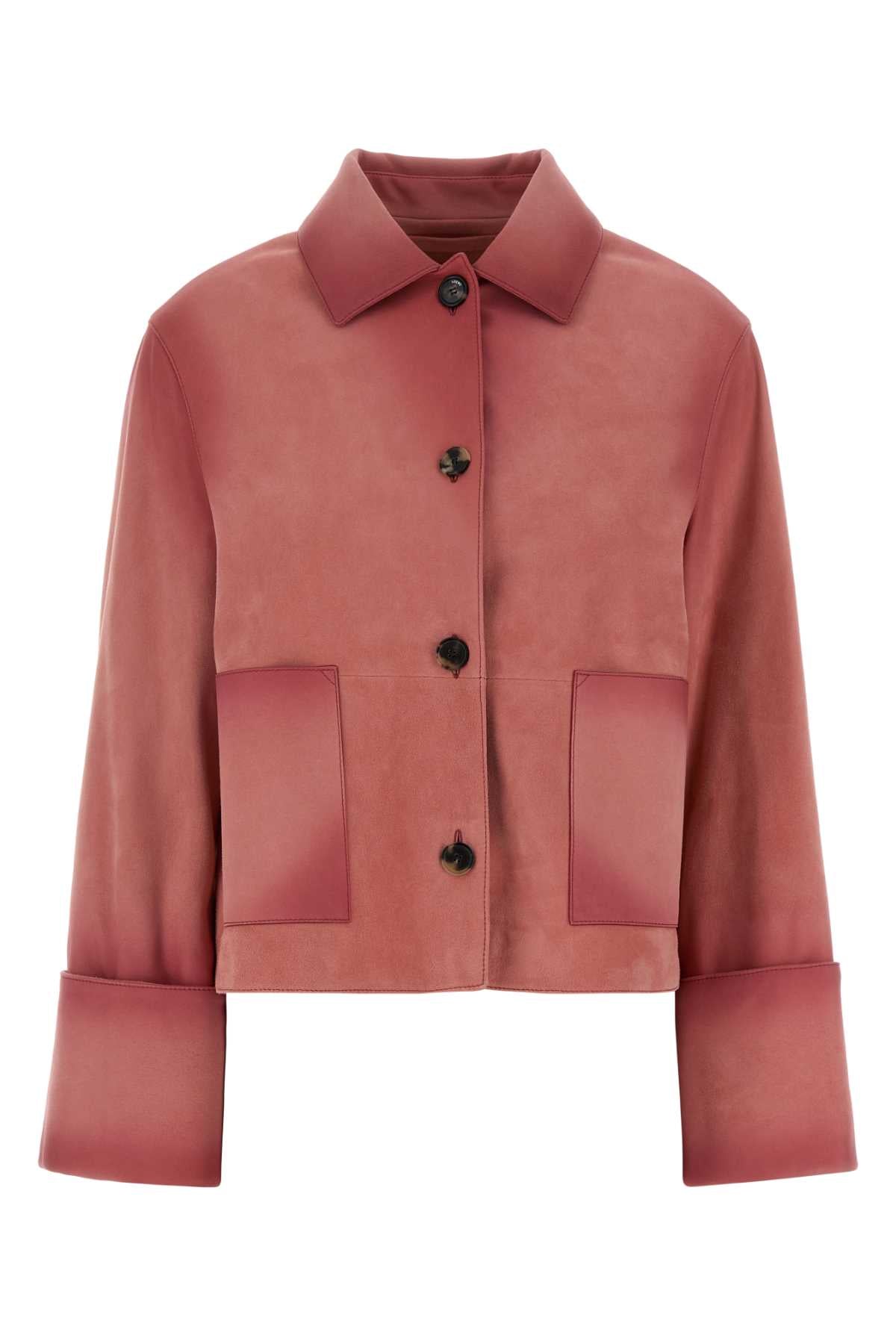 Loewe Turn-Up Jacket — Pink