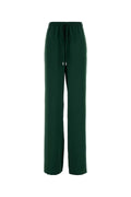 Ermanno Scervino Drawstring Polyester Trousers — Green