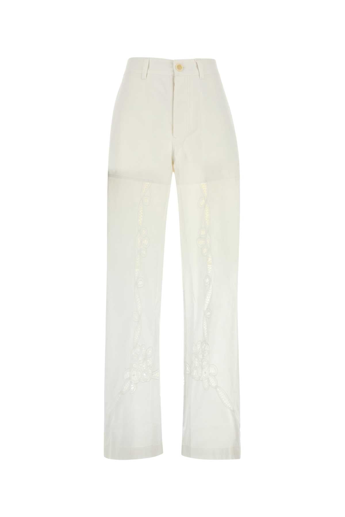 Marine Serre Household Trousers — White