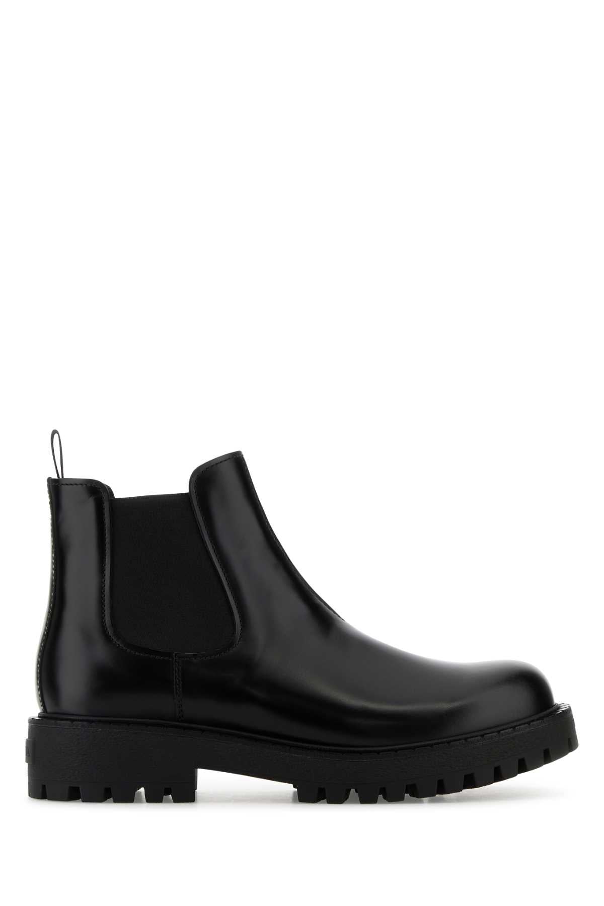 Bota Chelsea Tronchetti de Prada — Negro