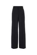Gucci Wool Wide-Leg Trousers — Gray