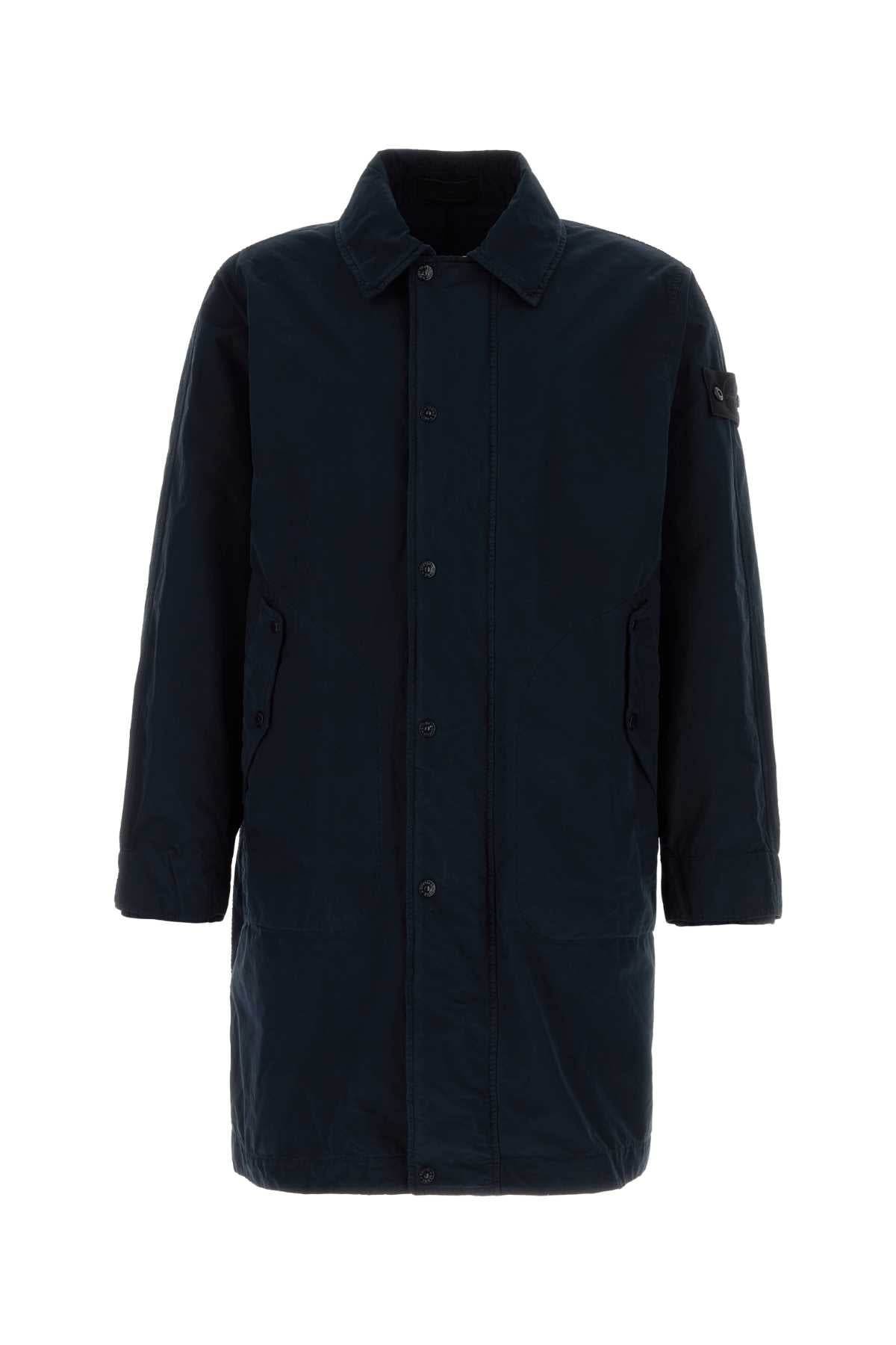 Stone Island Coat Coat — Navy
