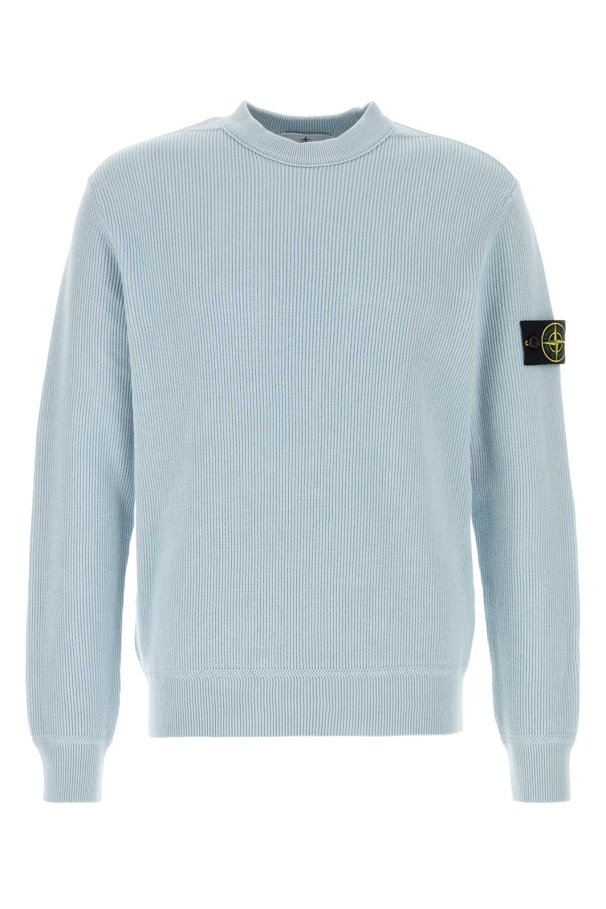 Stone Island Neck Sweater — Blue