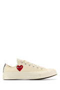 Comme Des Garcons Play Chuck Taylor Sneaker — Beige