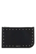 Alexander McQueen Pouch Pouch Wallet — Black