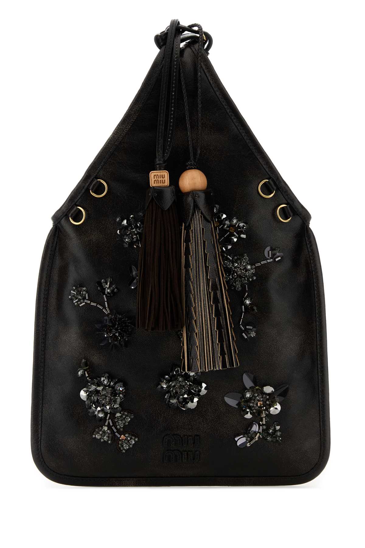 Miu Miu Shoulder Bag — Black