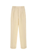 Bode Weave Trouser — Cream