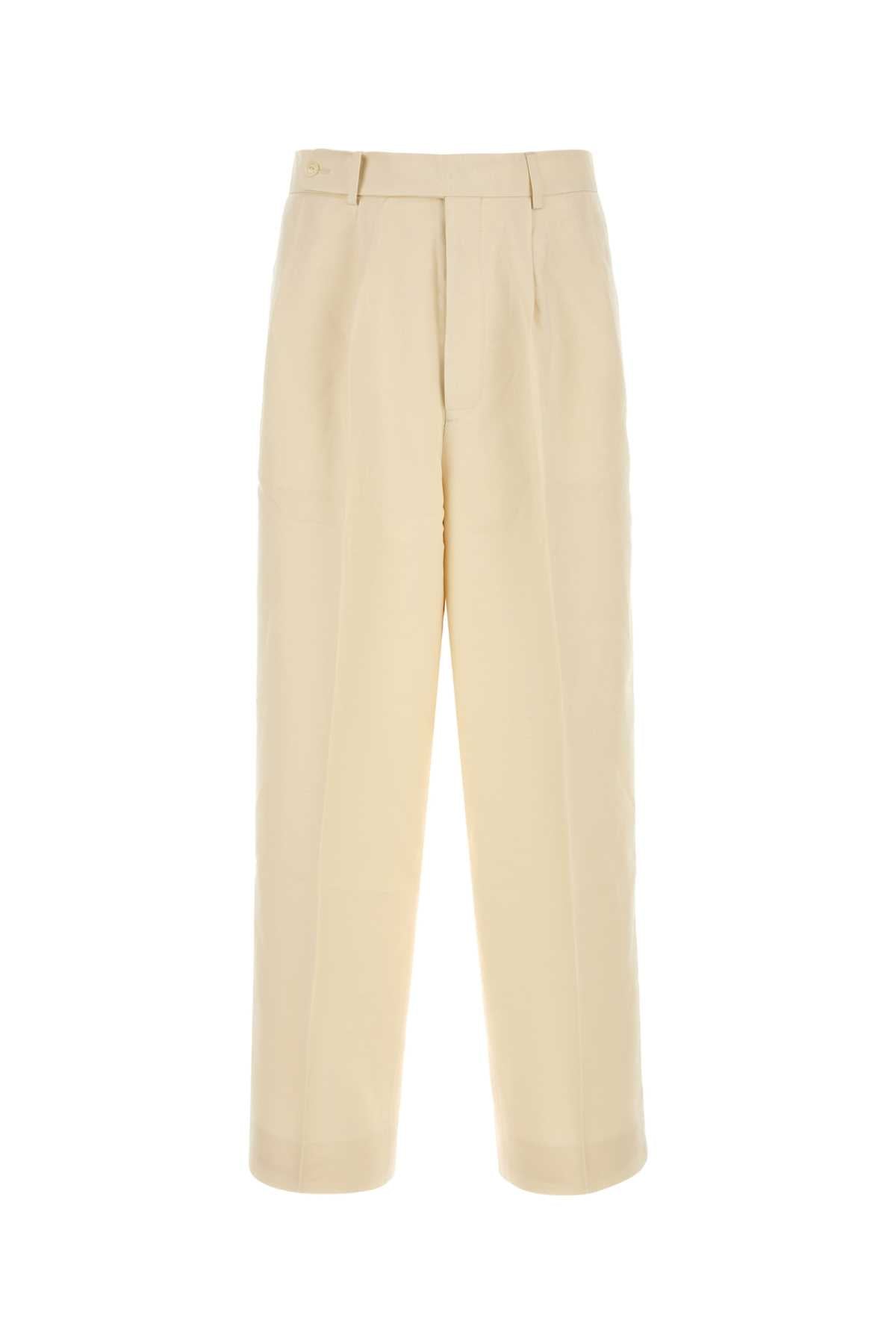 Bode Weave Trouser — Cream