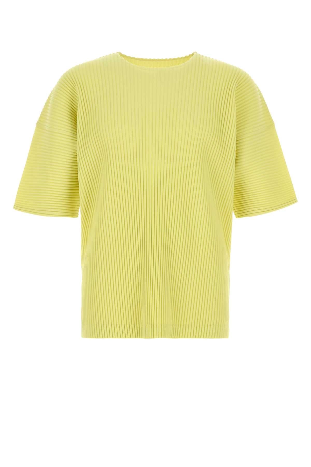 Homme Plisse' Issey Miyake Colors T-shirt — Yellow