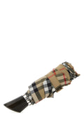 Burberry Check Umbrella — Sand
