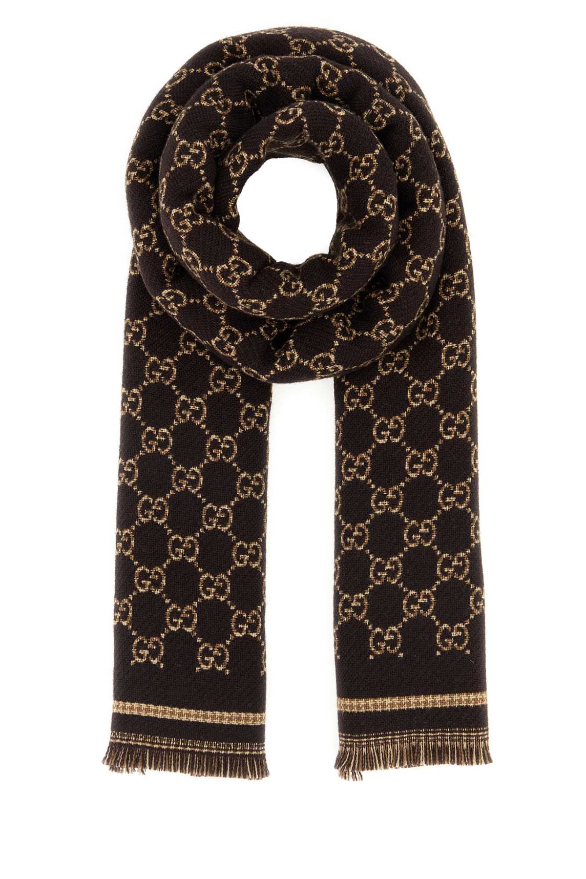 Gucci Stenmix Scarf — Black