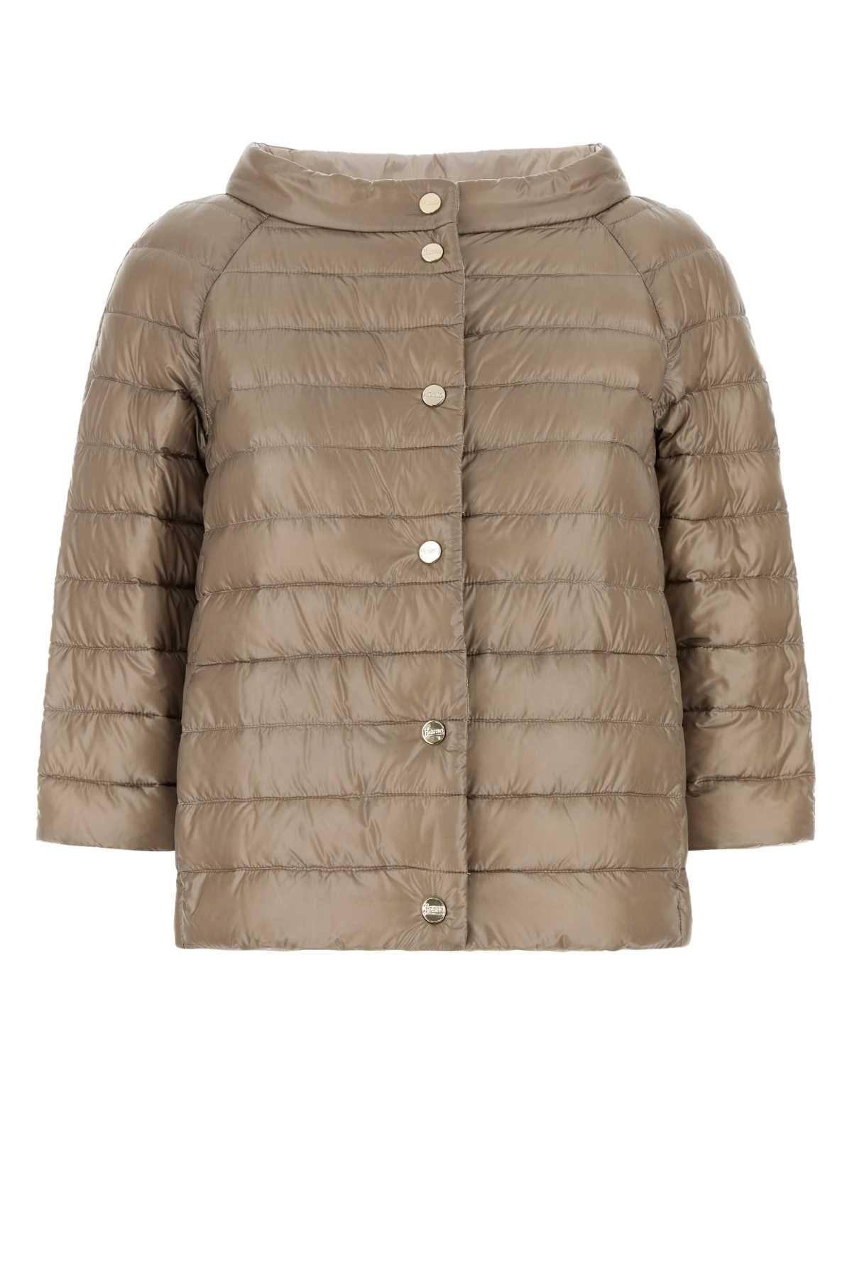 Herno Reversibile Down Jacket — Beige