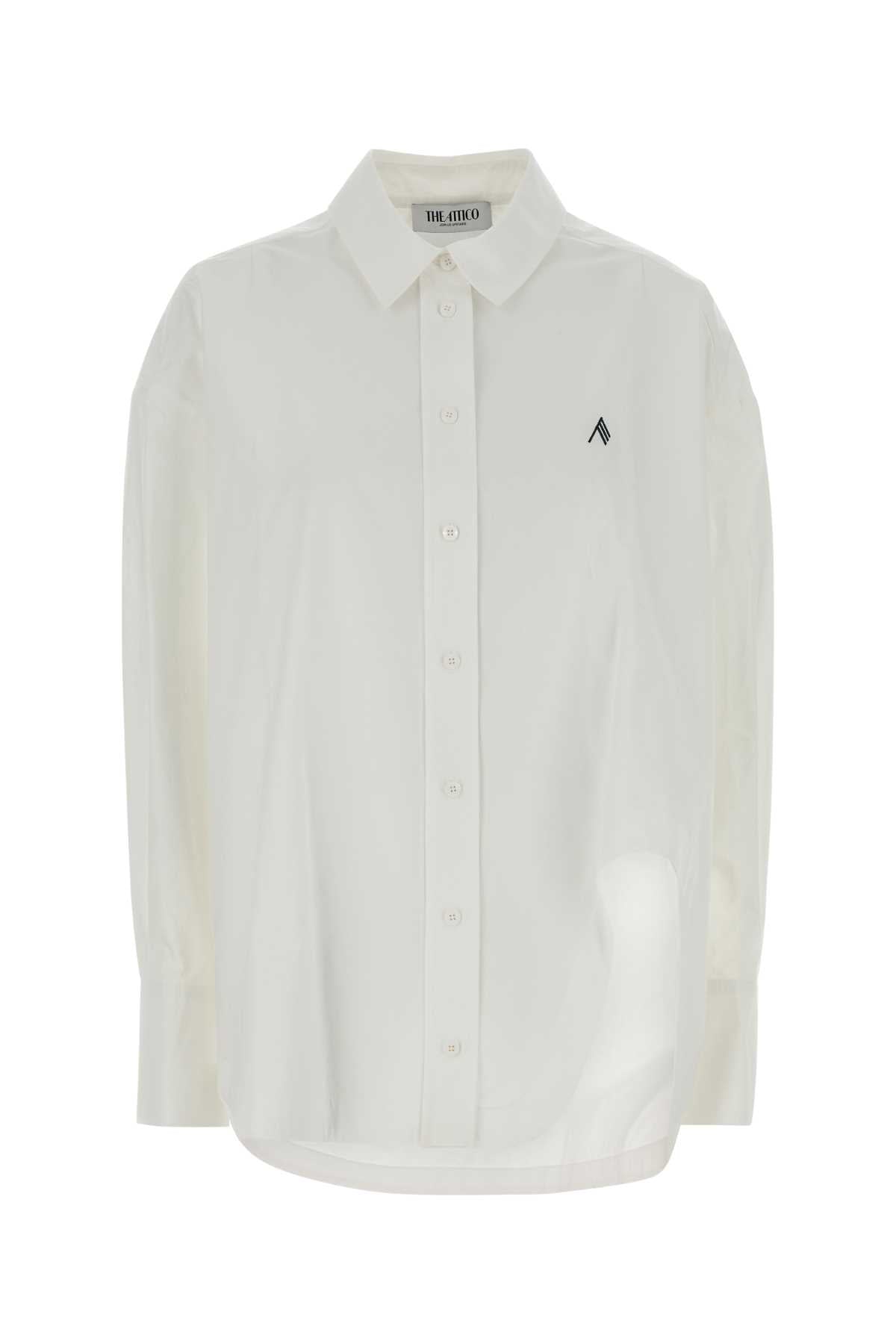 The Attico Cotton Shirt — White