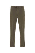 Pt Torino Lyocell Blend Trousers — Gray