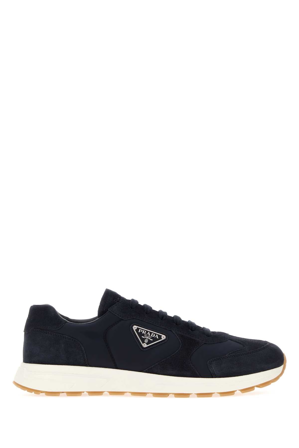 Prada Prax Nuova Sneaker — Navy