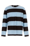 Bottega Veneta Righe Sweater — Blue