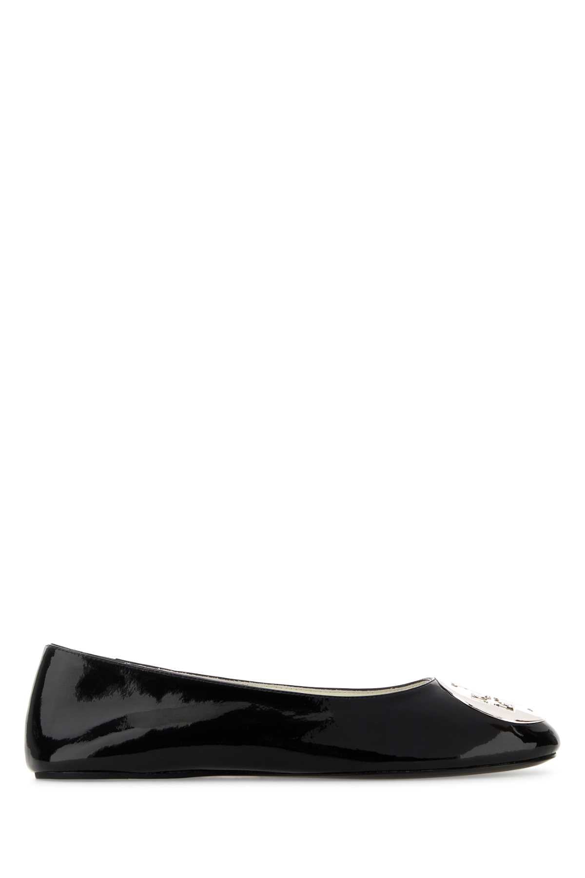 Tory Burch Riva Ballet Flat — Black