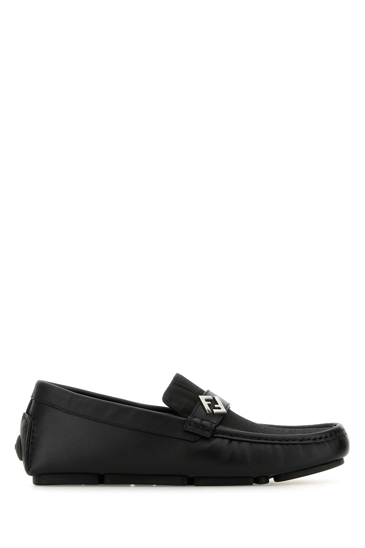 Fendi Driver Tess.ff Loafer — Brown