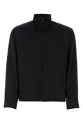 Valentino Garavani Satin Sweatshirt — Black