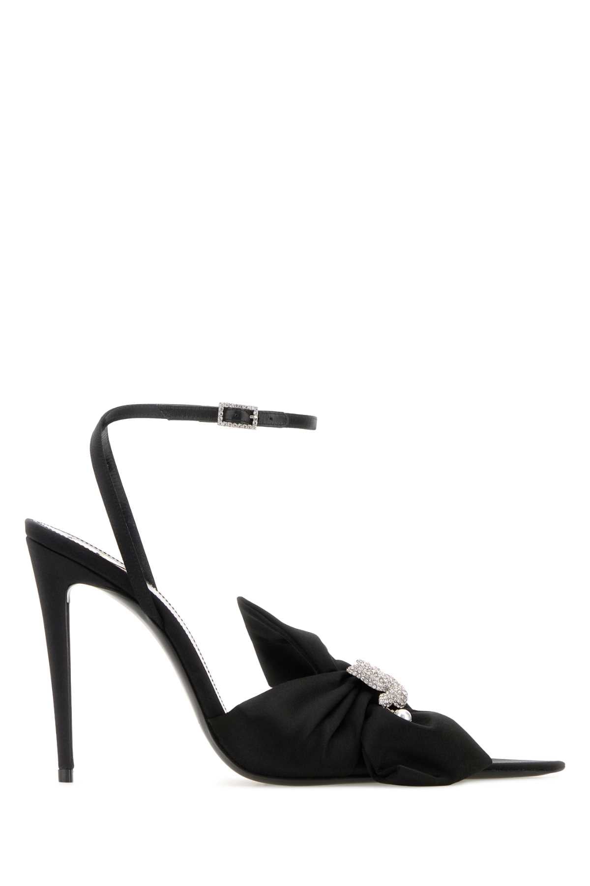 Saint Laurent Malika 110 Pump — Black
