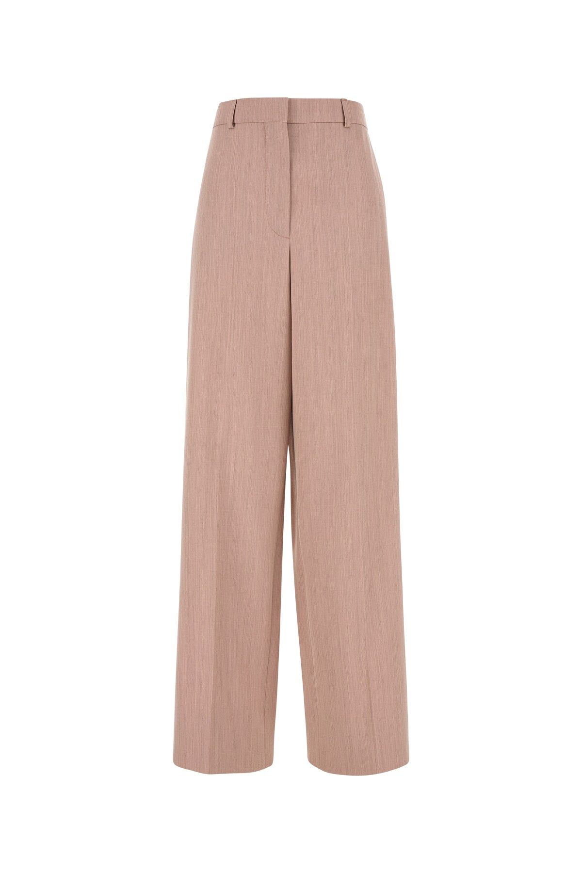 Stella McCartney Wool Trousers — Pink