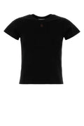 Alexander McQueen Cotton Crew-Neck T-Shirt — Black