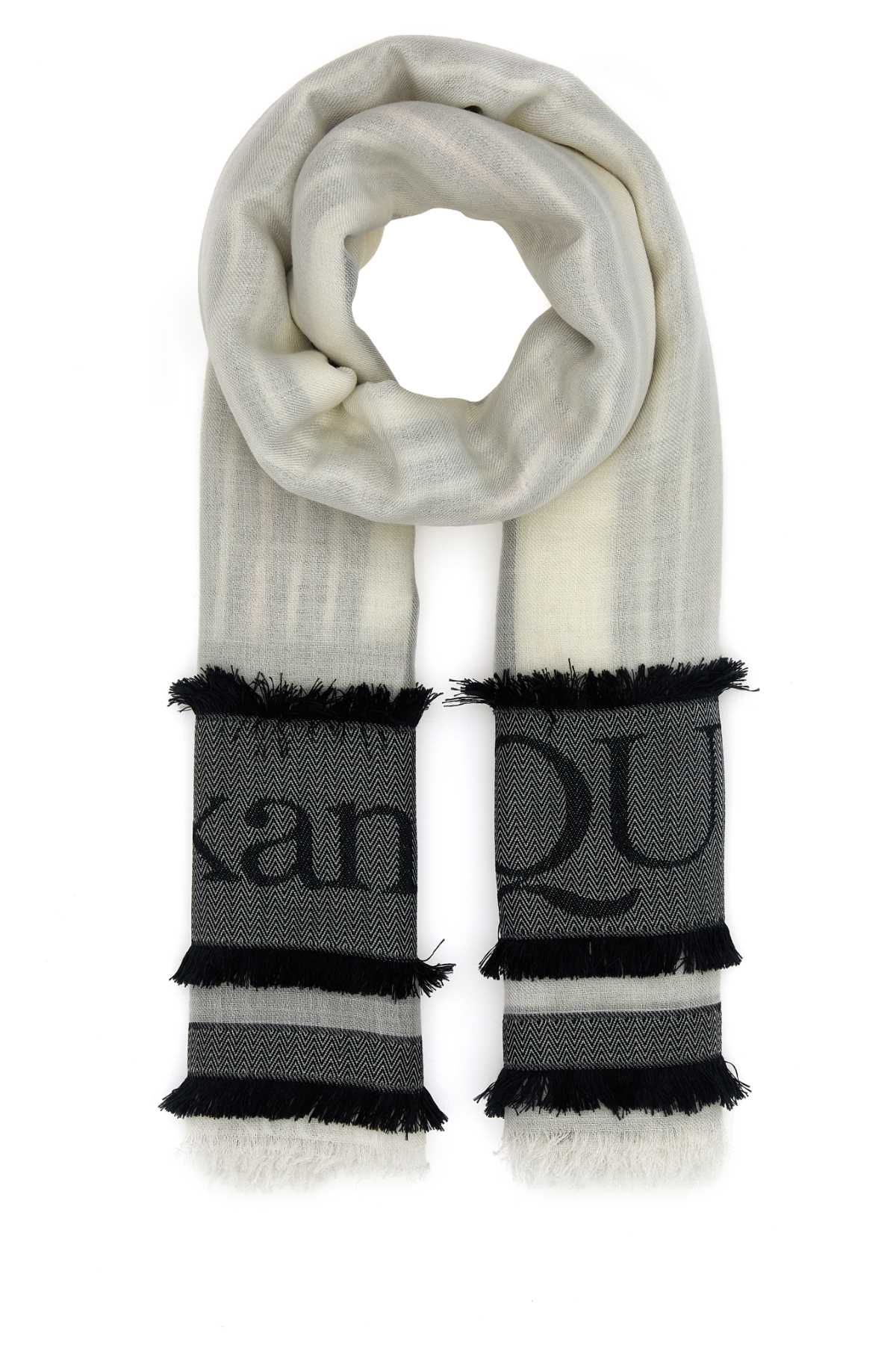 Alexander McQueen Scarf — Ivory