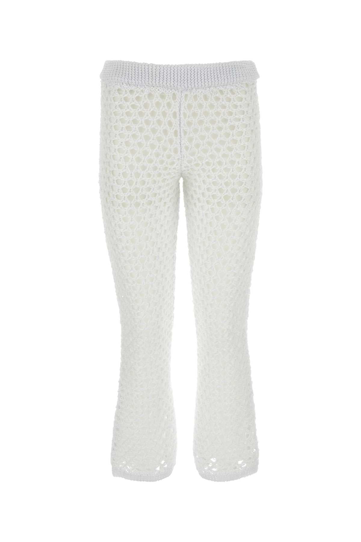 Valentino Garavani Escape Leggings — White