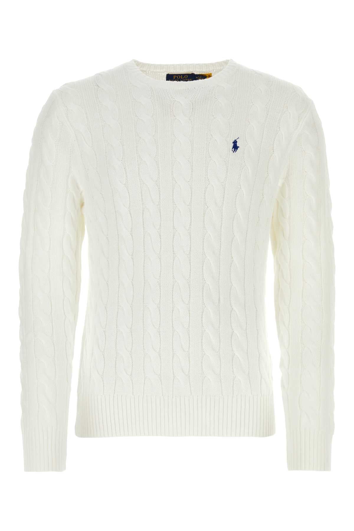 Polo Ralph Lauren Driver Sweater — White