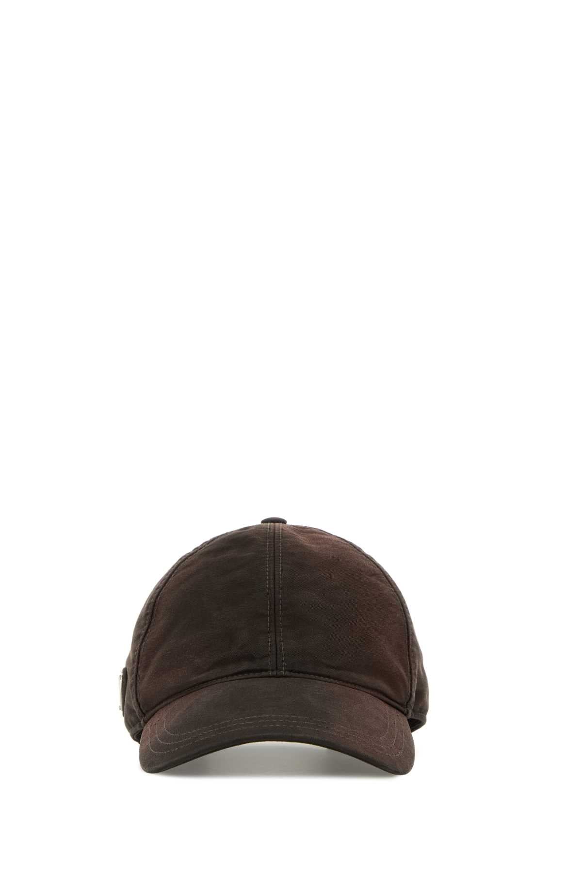 Prada CAPPELLI Baseball Cap — Brown