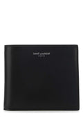 Saint Laurent Calf Leather Wallet — Black