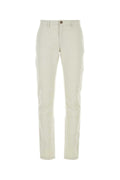 Saint James Cotton Linen Blend Trousers — Beige