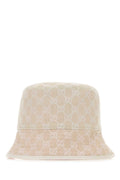 Gucci FEDORA GG Monogram Jacquard Bucket Hat — Beige