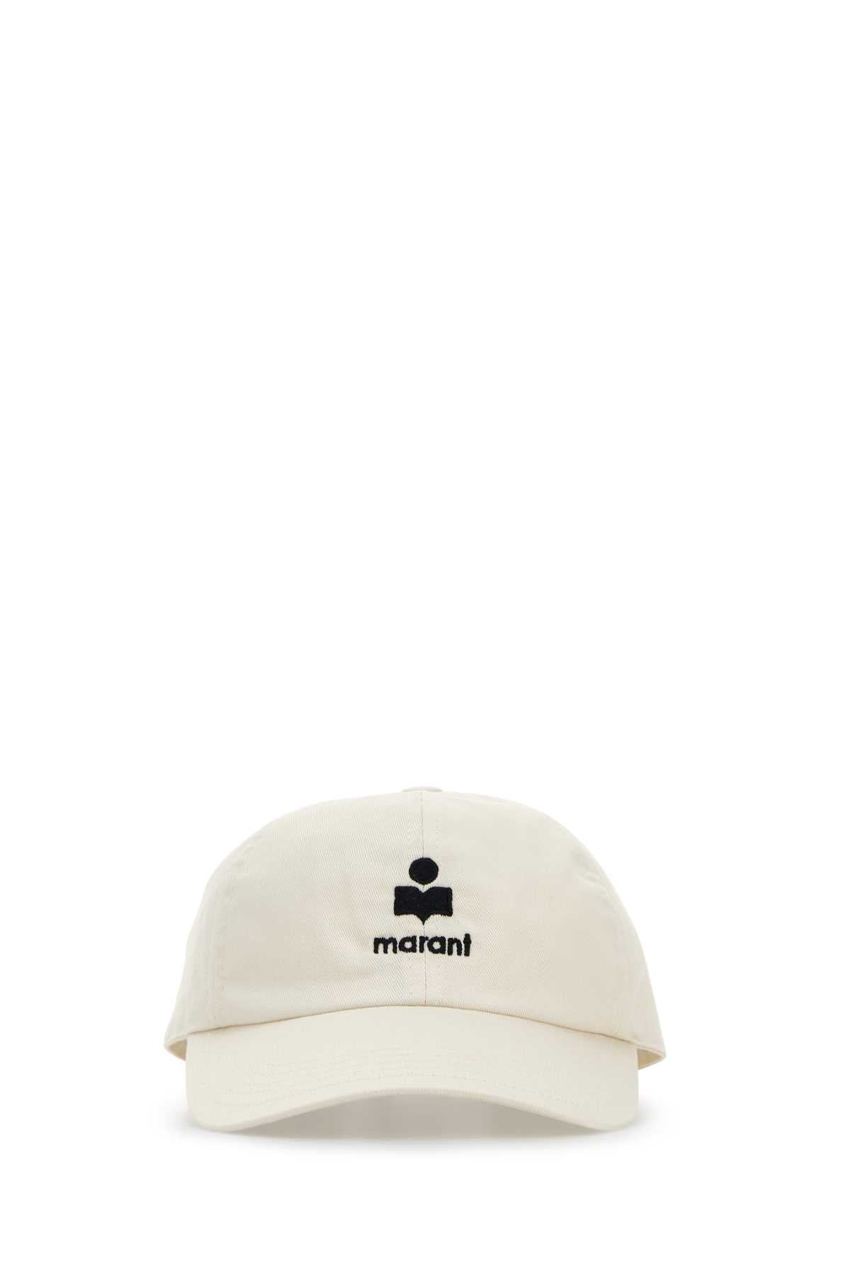 Isabel Marant TOMAS-GZ Baseball Cap — Beige