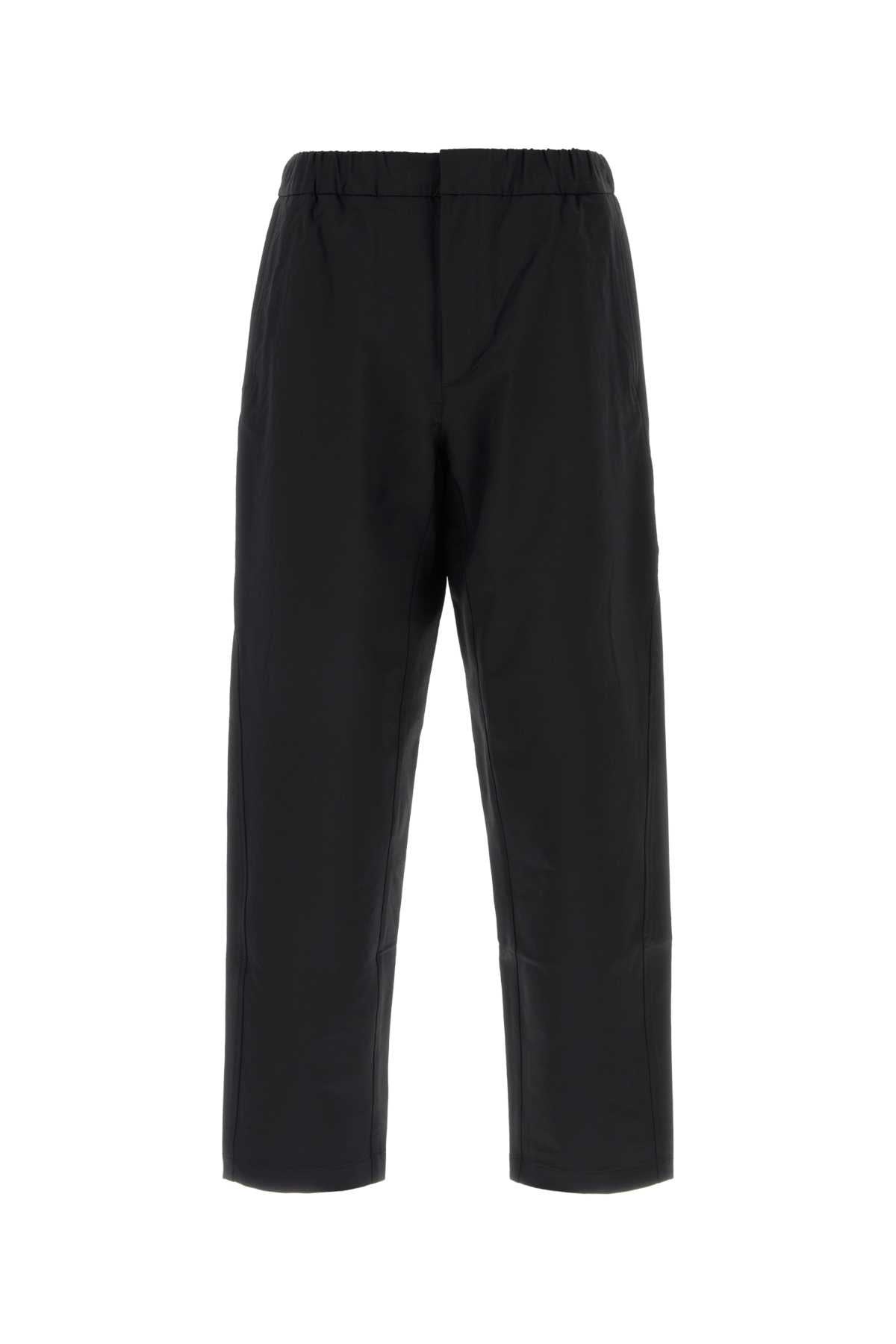 Herno Laminar Nylon Blend Trousers — Black