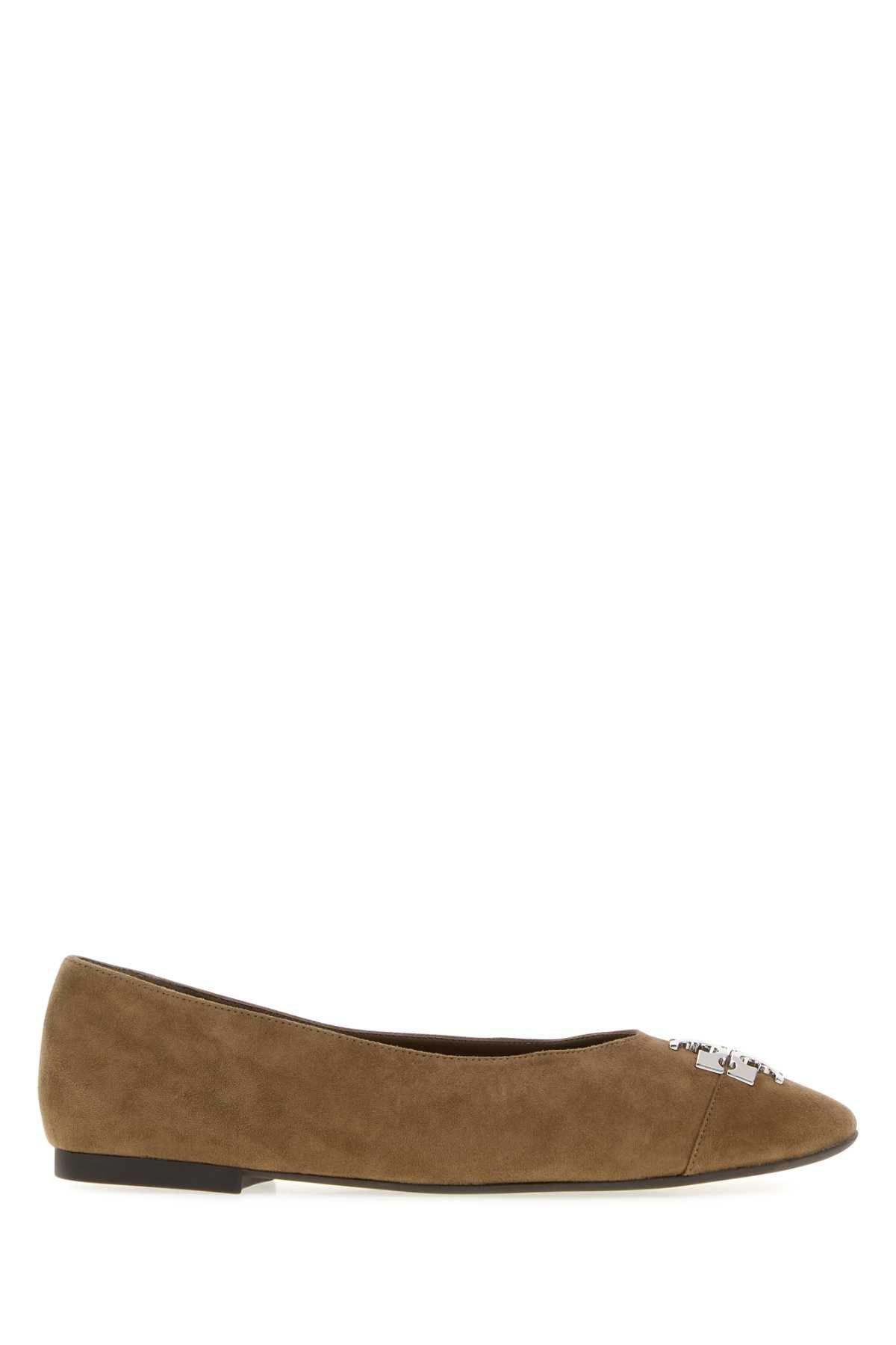 Tory Burch Charlie Ballet Flat — Taupe