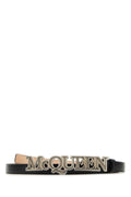 Alexander McQueen Cinture Belt — Black