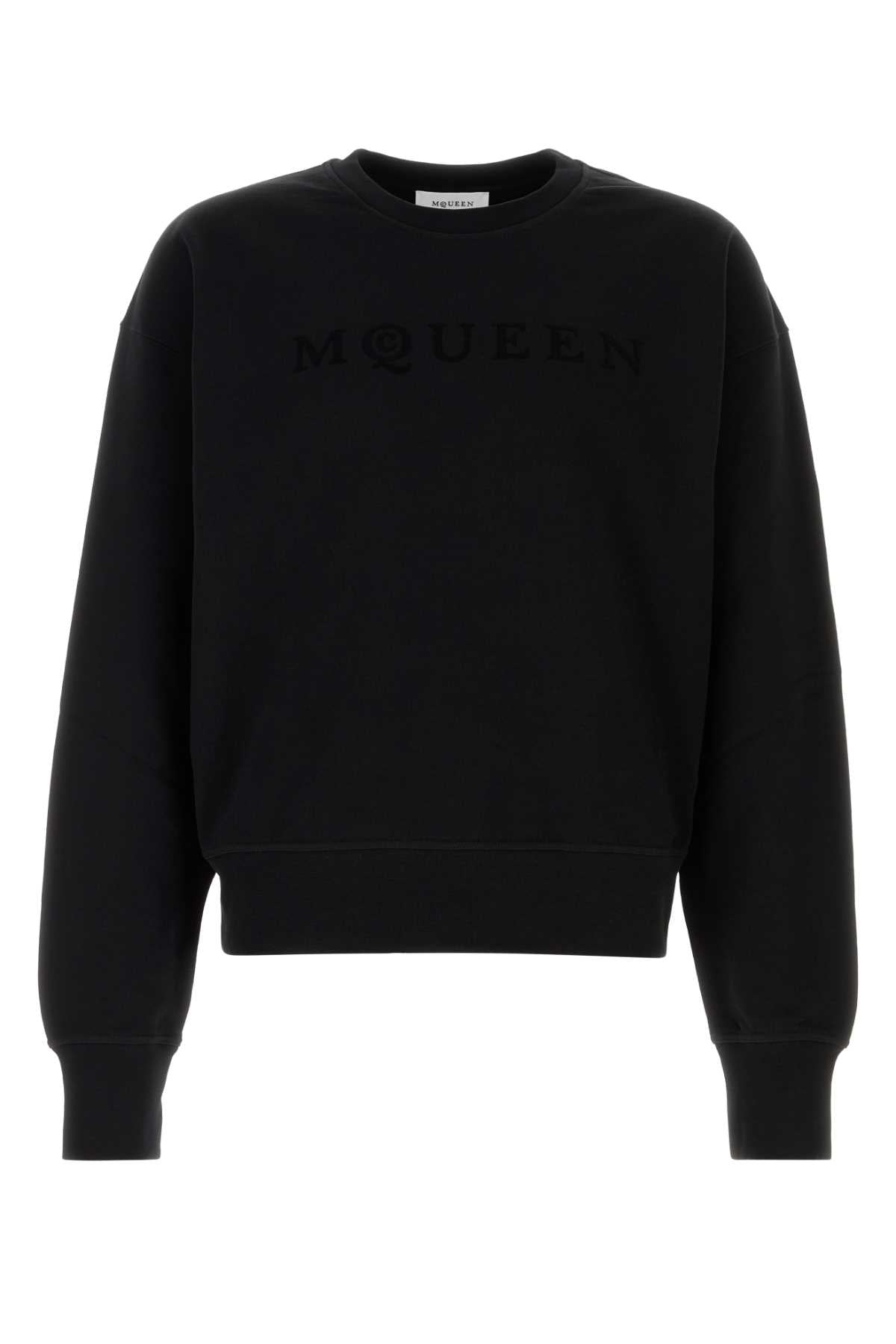Alexander McQueen Print Sweatshirt — Black