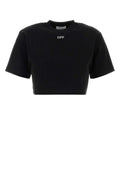 Off-White Stamp T-Shirt — Black