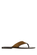 The Row Dan Thong Sandal — Brown
