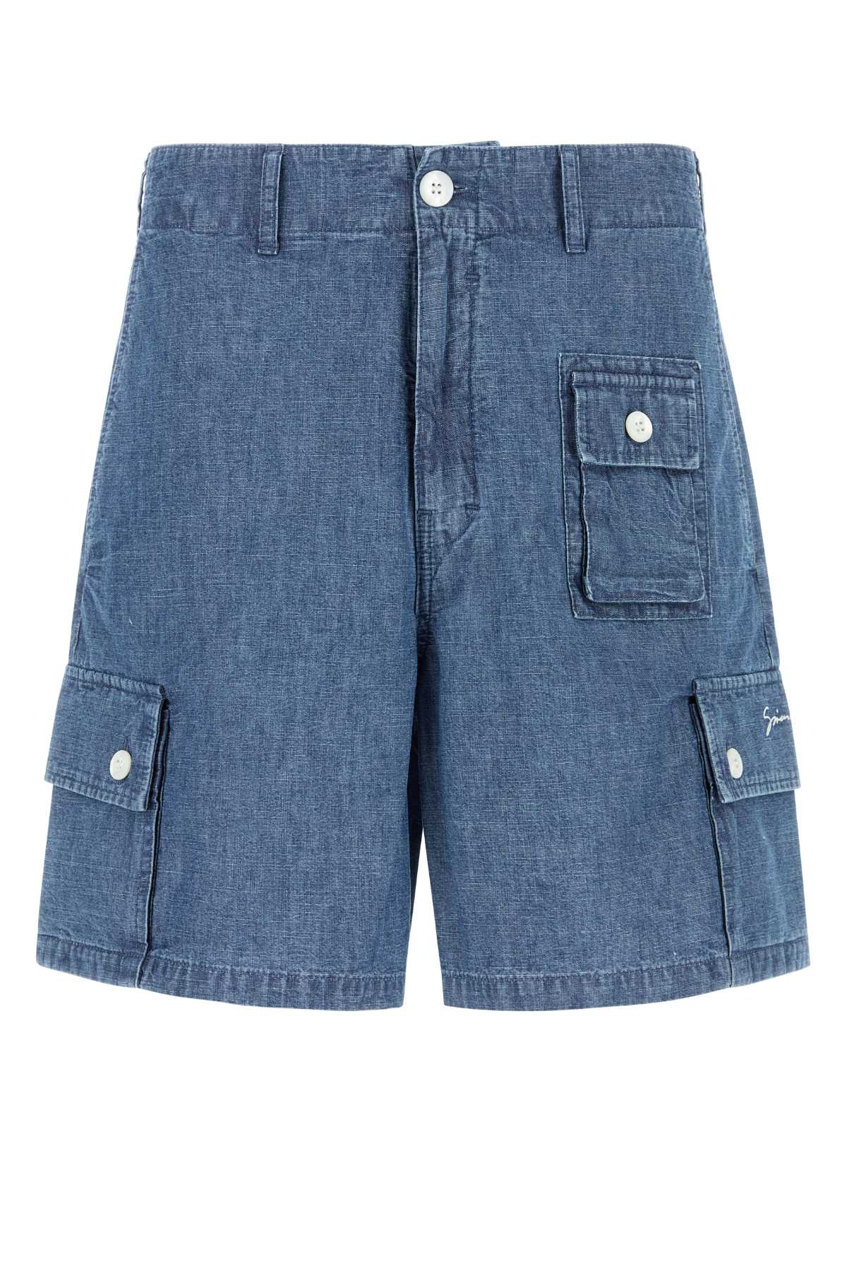 Givenchy Cargo Cargo Shorts — Blue