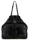 Dolce & Gabbana Vitello Leather Shoulder Bag — Black