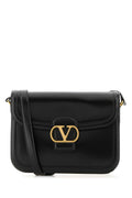 Valentino Garavani Leather Shoulder Bag — Black