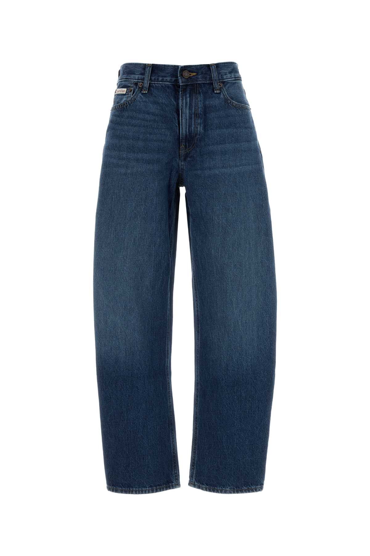 Calvin Klein Barrel Jeans — Blue