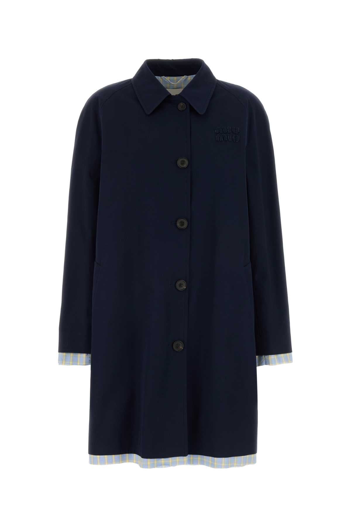 Miu Miu Coat — Navy