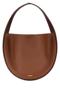 Jil Sander Pivot Hobo Bag — Brown